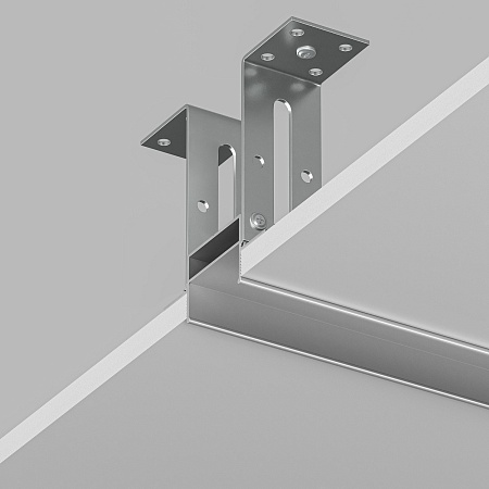 TR3020-AL Закладной профиль для встраиваемого монтажа однофазного трека 2м - фото