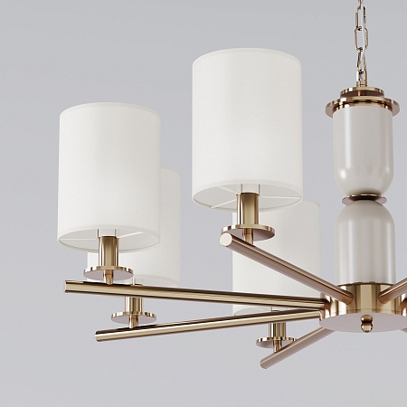 Потолочный светильник Eurosvet 60146/8 латунь - фото