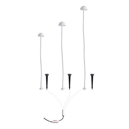 Грунтовый светильник Arte Lamp MOTUS A1081PA-3WH - фото