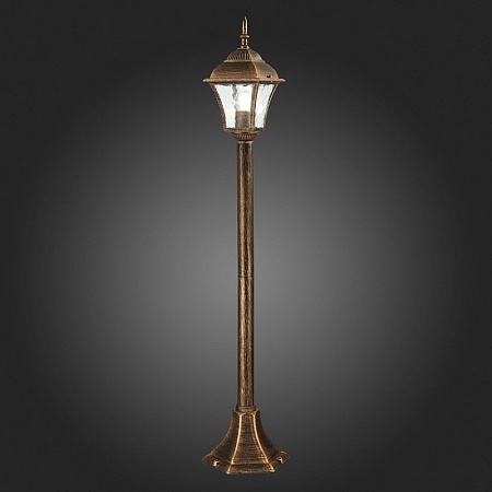 Светильник уличный наземный ST-Luce Бронза/Бронза, Прозрачный E27 1*60W SL082.215.01 - фото