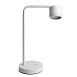 Светильник под лампу настольный Feron DE365 ECHO 12W, 230V, GX53, белый, с  антибликовой сеточкой - фото