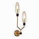 Бра ST-Luce Латунь/Коньячный G9 2*5W SL1174.301.02 - фото