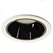 Светильник встраиваемый Feron DL3102 потолочный MR16 G5.3 белый + черный хром - фото