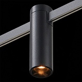 Магнитный трековый светильник FARM Черный LED 1*5W 3000K 227Lm Ra90 60 IP20 D35xH112 24 ST810.406.05