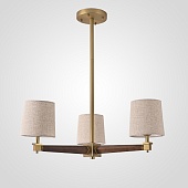 Люстра Jorgenson D70 Beige/Dark Wood Imperiumloft 203576-26