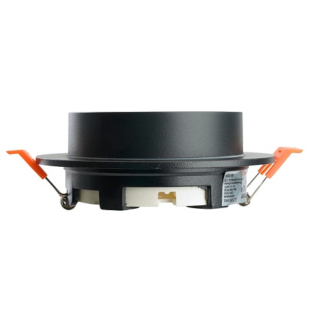 Светильник встраиваемый Feron DL504 потолочный GX53 черный круг IP44 - фото