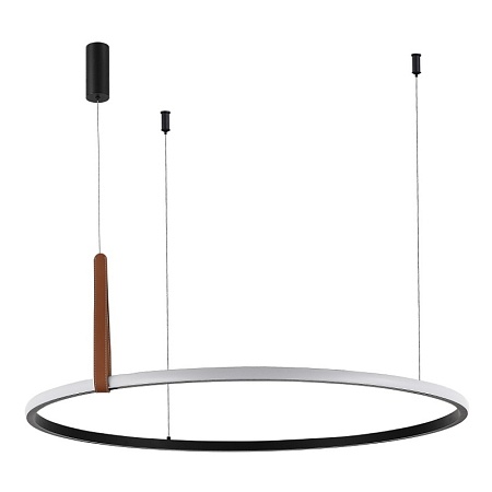 Светильник подвесной ST-Luce Черный/Черный, Терракотовый LED 1*42W 4000K SL6131.403.42 - фото