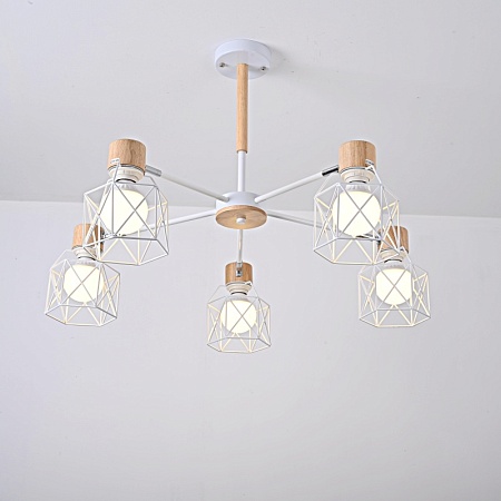 Потолочная Люстра Corf B3 White 5 Lamps Imperiumloft 189479-26 - фото