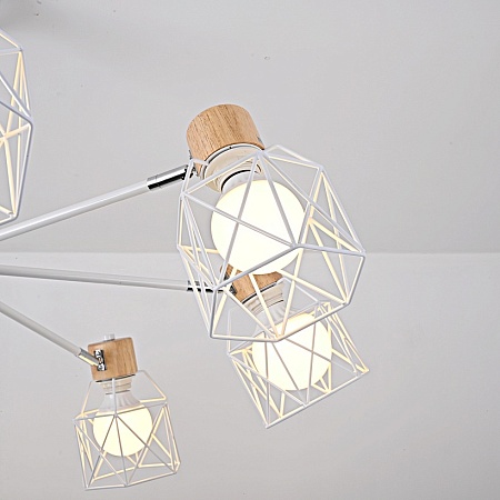 Потолочная Люстра Corf B3 White 8 Lamps Imperiumloft 189481-26 - фото