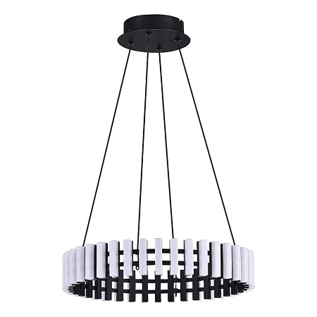 Люстра подвесная ST-Luce Черный/Белый LED 1*25W 3000K SL6203.403.25 - фото