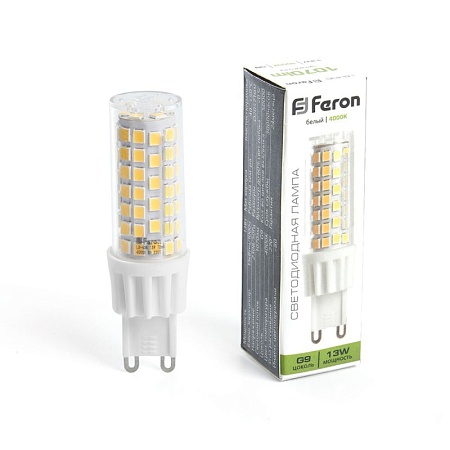 Лампа светодиодная Feron LB-436 G9 13W 175-265V 4000K - фото