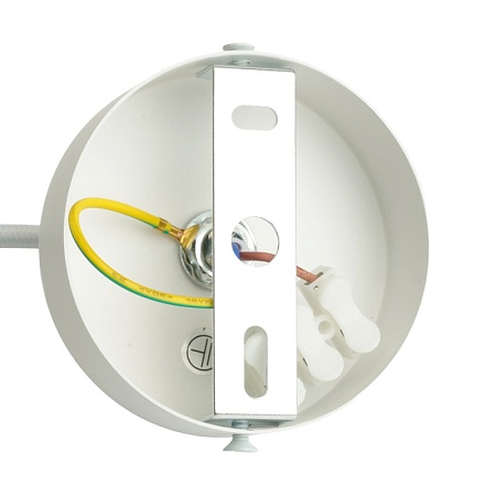 Светильник потолочный Feron Barrel HL4608 OPAL levitation 12W, 230V, GX53, белый, на подвесе 1,7 м - фото