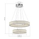 Люстра подвесная ST-Luce Хром/Хром LED 2*50W 3000K SL6008.103.02 - фото