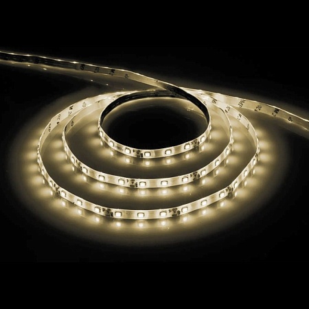 Светодиодная LED лента Feron LS604, 60SMD(2835)/m 4.8W/m 12V IP65 5m, 3000К - фото