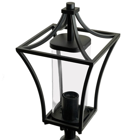 Светильник садово-парковый Feron PL736 столб 60W E27 230V, черный - фото