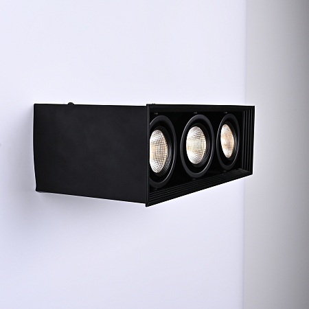 Встраиваемый Светодиодный Светильник Lumo L3 Black 4000 Imperiumloft 321915-23 - фото