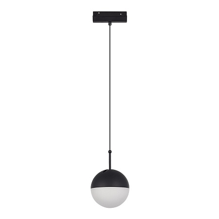 Магнитный трековый светильник Черный LED 1*7W 4000K Lm Ra90 120° IP20 D100xH- 48V ST681.446.07 - фото