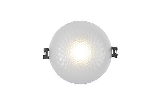 DK3400-WH Встраиваемый светильник, IP 20, 4Вт, LED, белый, пластик - фото
