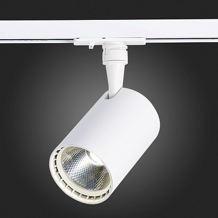 Св-к трек. Белый LED 1*20W 3000K 1 800Lm Ra≥90 36° IP20 L118xW78xH174 100-240V ST351.536.20.36 - фото