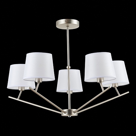 Светильник потолочный Никель/Белый E14 5*40W SLE300102-05 - фото