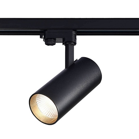 Св-к трек. Черный LED 1*40W 4000K 3 200Lm Ra>90 38° IP20 L190xW85xH265 165-265V ST661.446.40 - фото