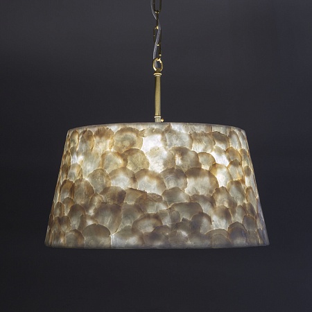 Подвесной светильник Eurosvet 101013/5 латунь/перламутр - фото