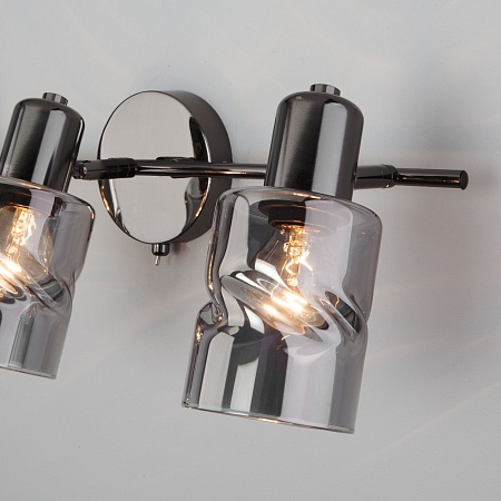 Настенный светильник Eurosvet 20120/3 чёрный жемчуг - фото