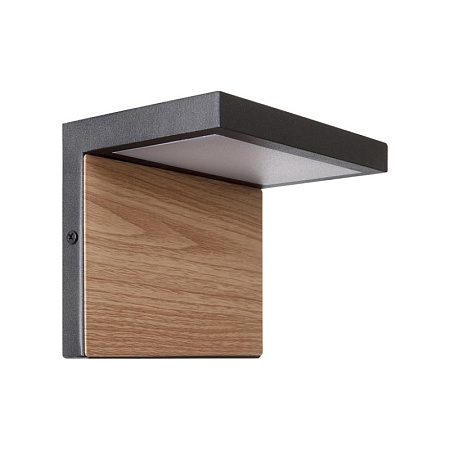 100001W Уличный настенный светильник LOFT IT Oak - фото