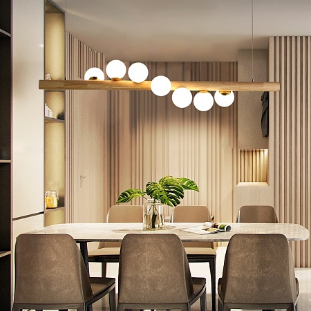 Подвесной Светильник Velta Тёмное Дерево Imperiumloft 151254-26 - фото