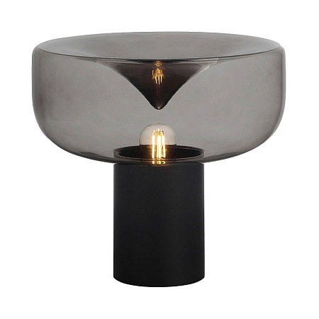 Прикроватная лампа ST-Luce Черный/Дымчатый E27 1*40W SL6014.404.01 - фото