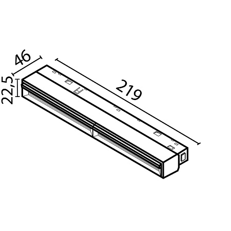 Трековый светильник Technical Parete TR106-2-12W3K-B - фото