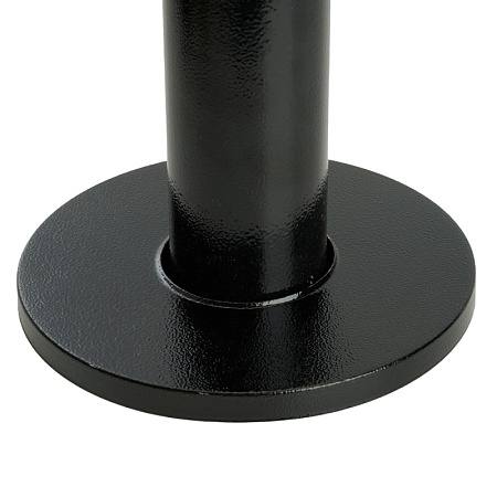 Опора металлическая h=2000мм d60мм, черный, ОМ 2,0, 51618 - фото