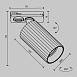 Трековый светильник Technical Calipso TR218-1-GU10-BK - фото