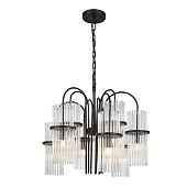 Светильник подвесной ST-Luce черный/прозрачный E14 9*40W SL6145.403.09