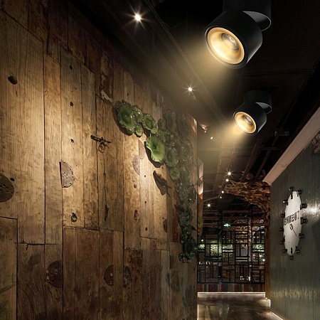 Потолочный Светильник Agenda Black+Gold 10W Imperiumloft 191830-26 - фото