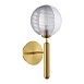 Светильник настенный Матовое золото/Белый, Дымчатый G9 LED 1*5W SLE1096-201-01 - фото