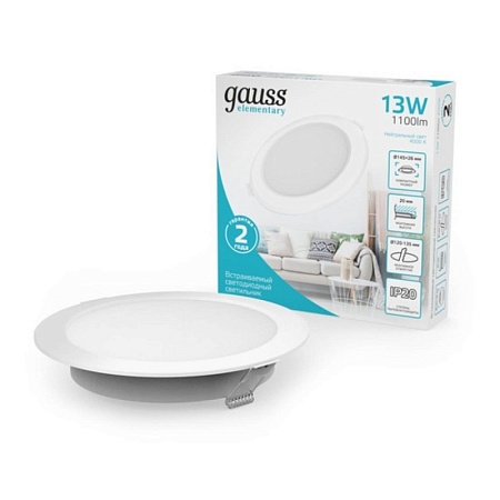 Даунлайт GAUSS 997420212_GAUSS - фото