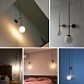 Настенный Светильник Lines Ball 200 Black Imperiumloft 178056-26 - фото