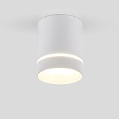 Накладной точечный светильник DLR021 9W 4200K белый матовый Elektrostandard