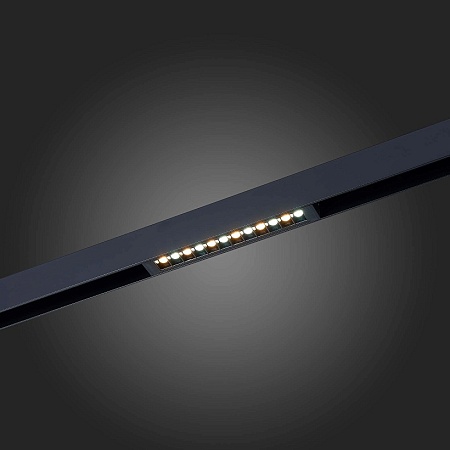 Св-к трек. SMART Черный LED 1*9W 2700K-6000K 700Lm Ra>90 24 IP20 L220xW25xH41 220V ST655.496.09 - фото