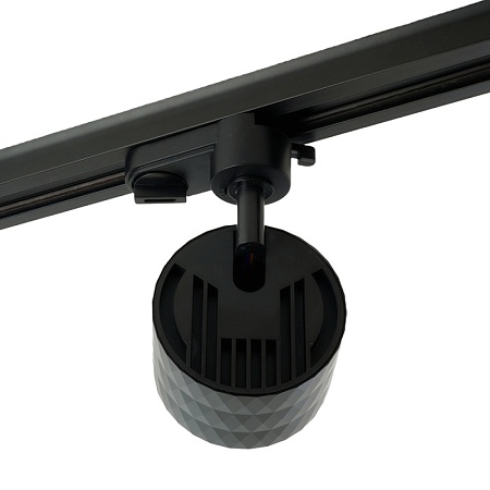 Светильник Feron AL176 трековый однофазный на шинопровод под лампу GX53, черный - фото