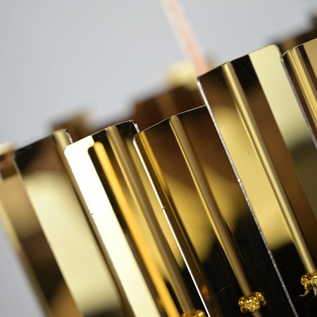 Подвесной Светильник Tom Kirk Facet Pendant Gold Imperiumloft 73873-22 - фото