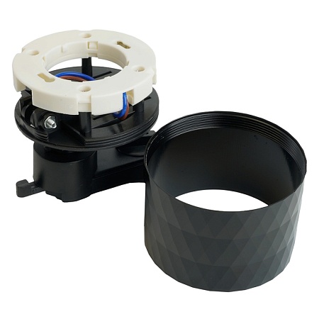 Светильник Feron AL176 трековый однофазный на шинопровод под лампу GX53, черный - фото