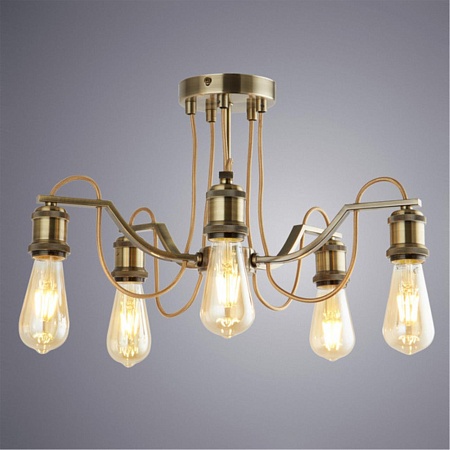 Потолочная люстра Arte Lamp INEDITO A2985PL-5AB - фото