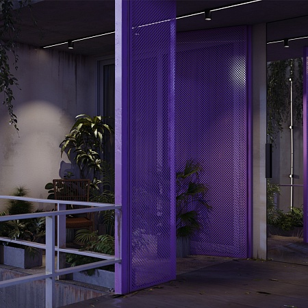 Уличный трековый светильник Outdoor O-TR01-2-S-16WB3K - фото