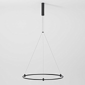 Esthetic Magnetic Шинопровод с тросовыми креплениями Round черный ⌀800 85138/00 Elektrostandard