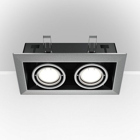 Встраиваемый светильник Technical Metal Modern DL008-2-02-S - фото