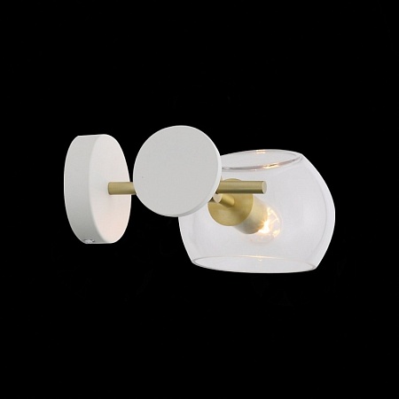 Бра ST-Luce Латунь/Прозрачный E14 1*40W SL434.201.01 - фото