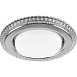 Светильник встраиваемый с белой LED подсветкой Feron CD4036 потолочный GX53 без лампы, прозрачный, хром - фото