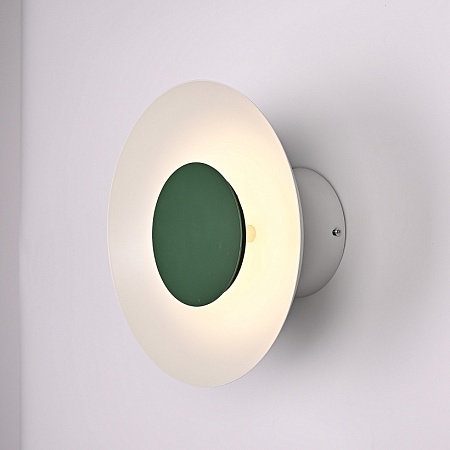 Бра Twirl D25 White/Green Imperiumloft 204159-26 - фото